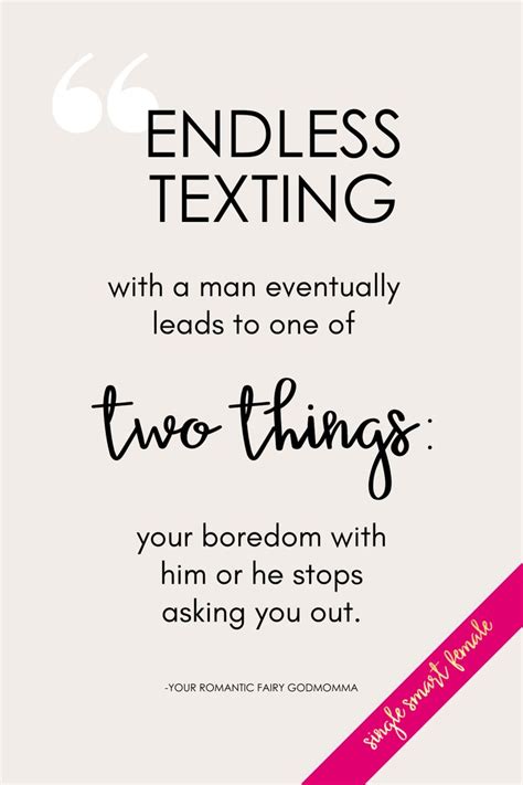 endless texting dating